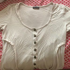 Cream Blouse